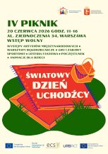 Piknik z okazji Dnia Uchodźcy organizowany przez WCPR w dniu 20.06.2026 r.