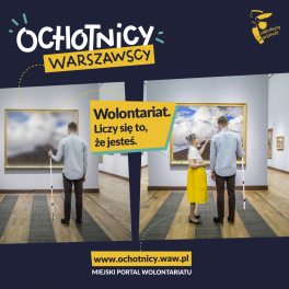 Plakat kampani Ochotnicy Warszawscy