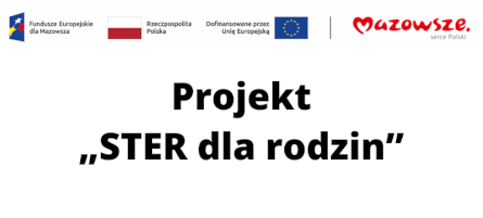 Informacja o projekcie "STER dla rodzin"