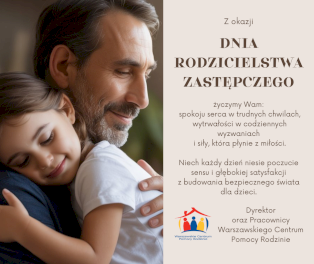 Życzenia z okazji Dnia Rodzicielstwa Zastępczego