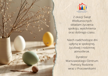 Życzenia z okazji Świąt Wielkanocnych