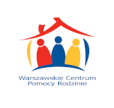 Powiększ obraz: Logo Warszawskiego Centrum Pomocy Rodzinie